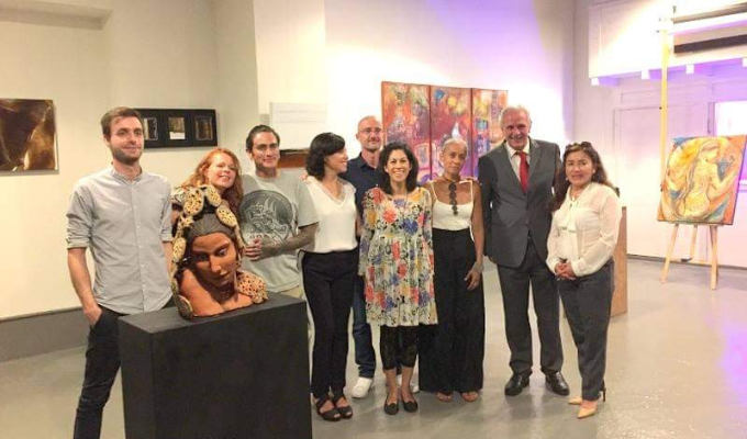 Paulina Altuna trae su maestría artística a Ambato