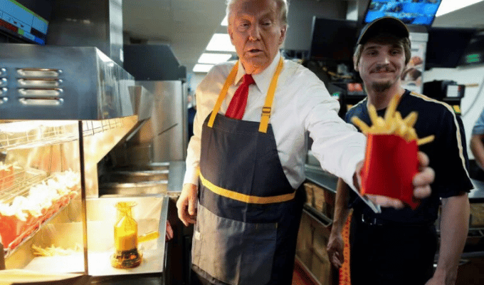 McDonald's se deslinda de la visita de Trump en Pensilvania