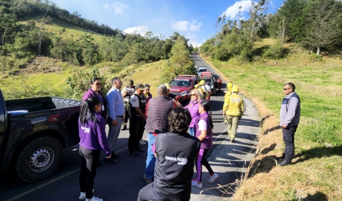 ¡Cae el primer detenido por incendios en Tungurahua!