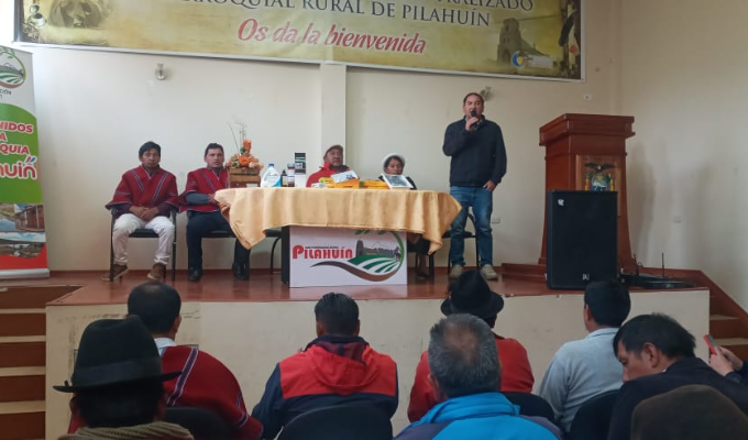 Gobierno y comunidad unidos para cuidar la salud animal en Pilahuín