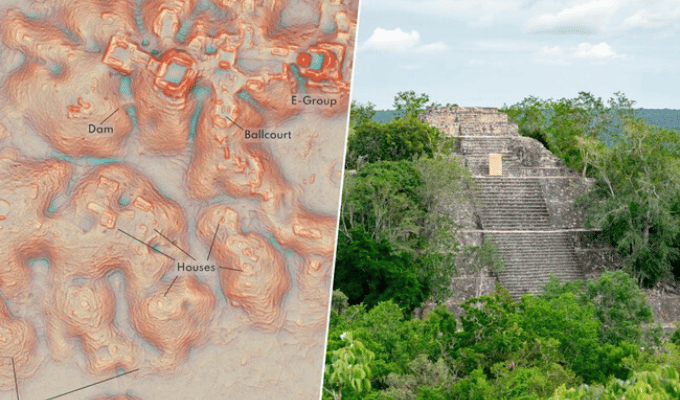 ¡Descubren ciudad maya perdida en la selva mexicana!
