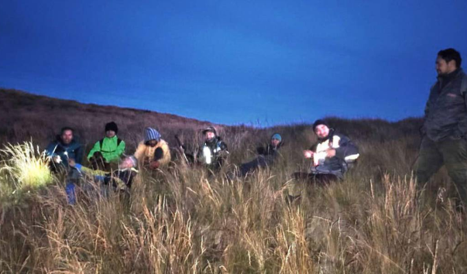 10 excursionistas se extravían en Cajas y son rescatados con éxito