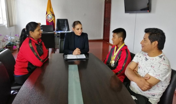 Estudiante ecuatoriano, Stiven Álvarez, va al Campeonato Panamericano
