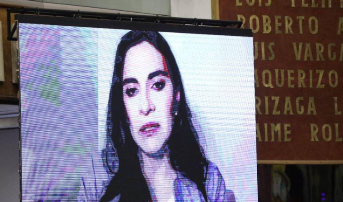 Verónica Abad denuncia complot tras suspensión como Vicepresidenta