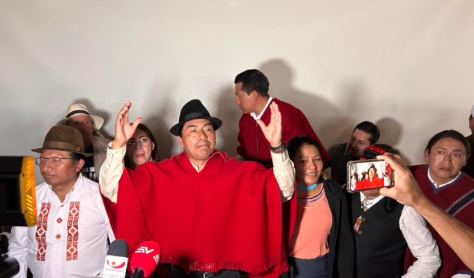 Conaie: Protestas arrancan este 15 de noviembre