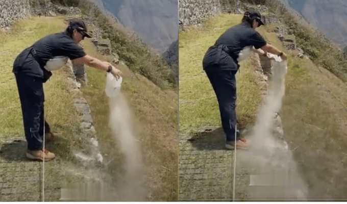 Patrimonio en peligro: lanzan cenizas humanas en Machu Picchu
