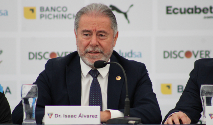 Polémica en LDU: “Pagamos a tiempo, no hay razón para sanción”