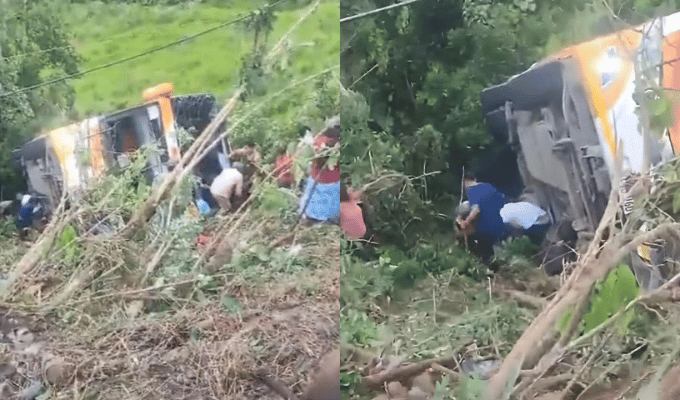 Bus interprovincial se despista y deja más de 30 heridos en Perú