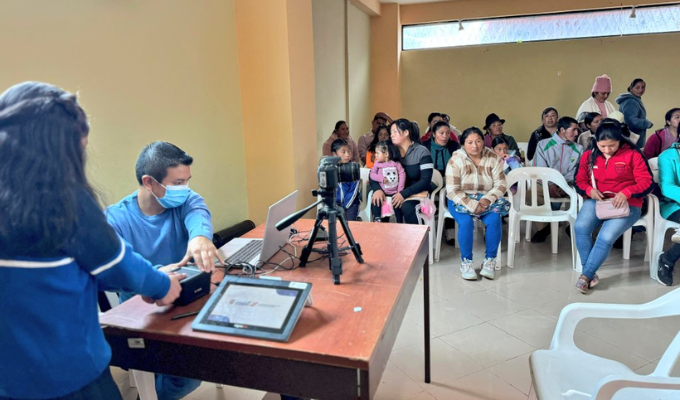 Registro Civil acercó cedulación a zonas vulnerables