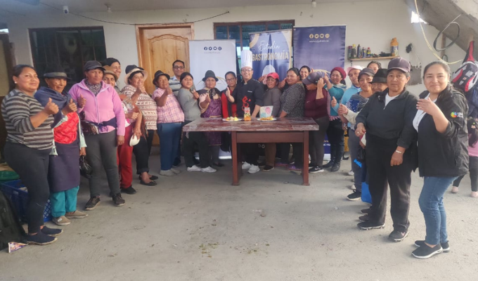 Mujeres de Tungurahua lideran rescate de productos andinos