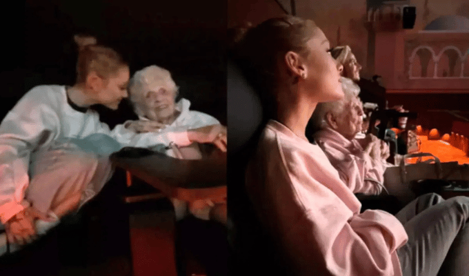 Ariana Grande viaja a su ciudad natal para ver ‘Wicked’ con Nonna