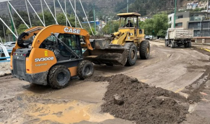 Varios sectores afectados por fuertes lluvias en Ambato