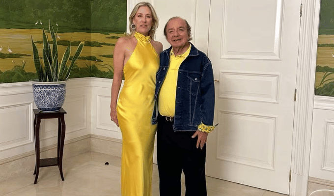 Anabella Azín se ausentará del país por la salud de Álvaro Noboa