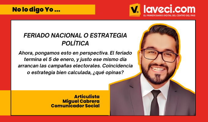 Feriado Nacional o Estrategia Política