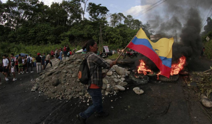 Conaie advierte con más protestas por cárcel en Archidona
