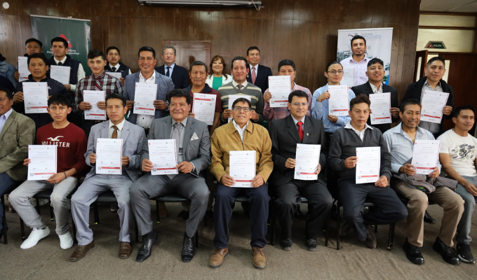 Prefectura de Tungurahua promueve formación técnica en soldadura