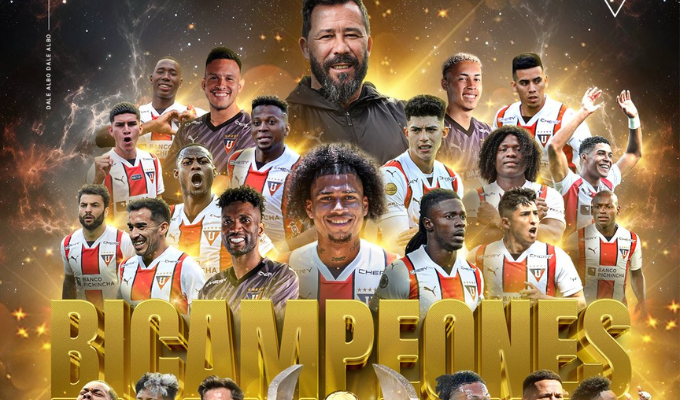 LDU se corona campeón tras victoria global 3-1
