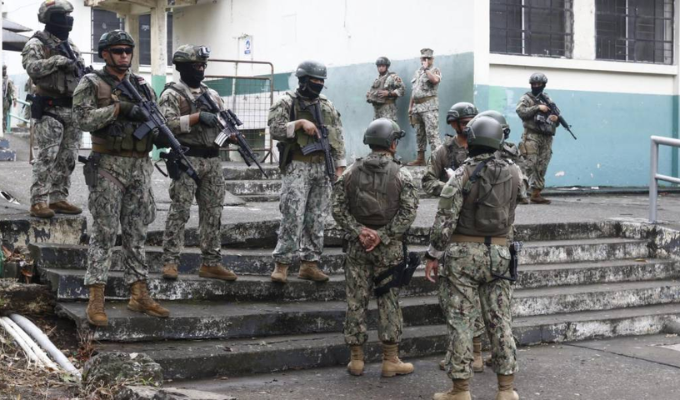 Fuerzas Armadas apoyaron búsqueda de 4 menores en Guayaquil