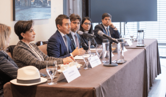 Noboa proyecta reforma tributaria estructural con FMI