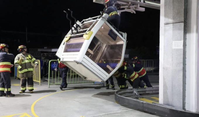 Emergencia aérea: Rescate dramático en el teleférico de Quito