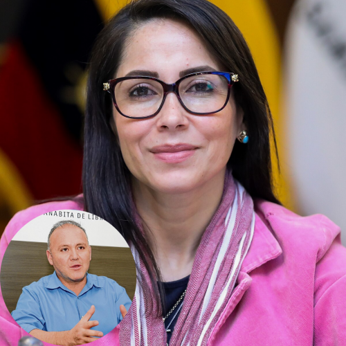 Luisa González y Diego Borja