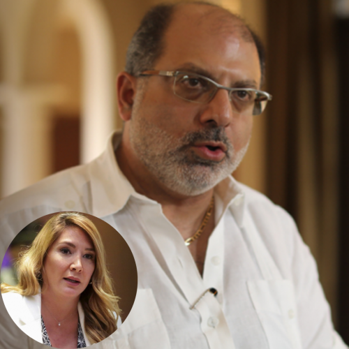 Henry Kronfle y Dallyana Passailaigue
