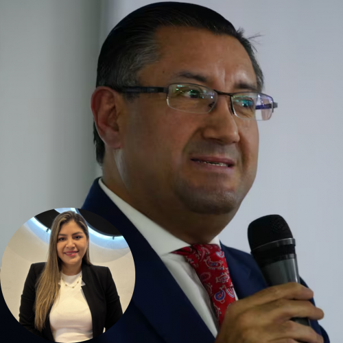 Iván Saquicela y María Luisa Coello
