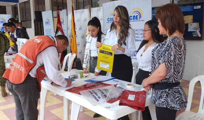 Todo listo para el simulacro de Elecciones Generales 2025