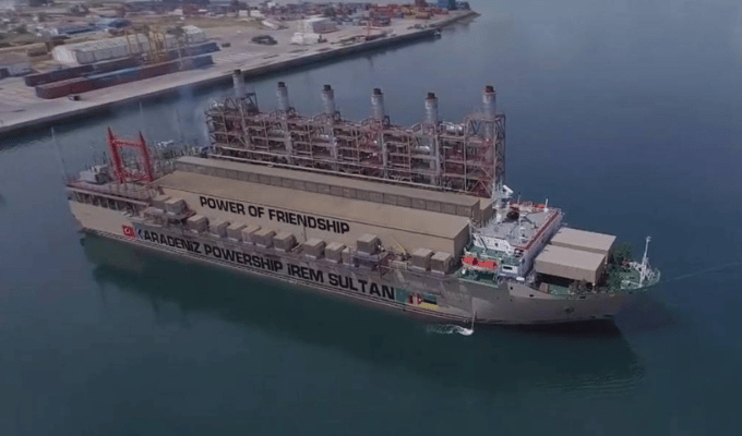 Con tres barcazas, Ecuador alcanza 300 MW de energía flotante