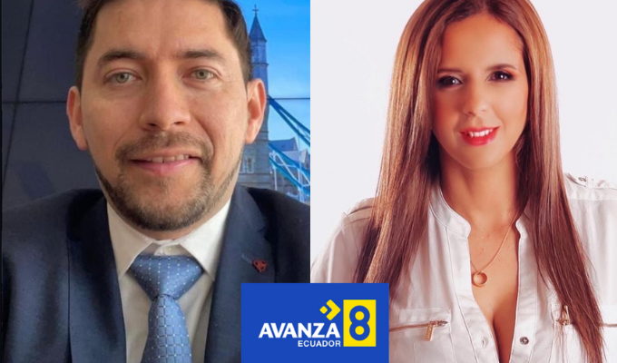 Elecciones 2025: Luis Felipe Tillería y Karla Rosero por Avanza EC.