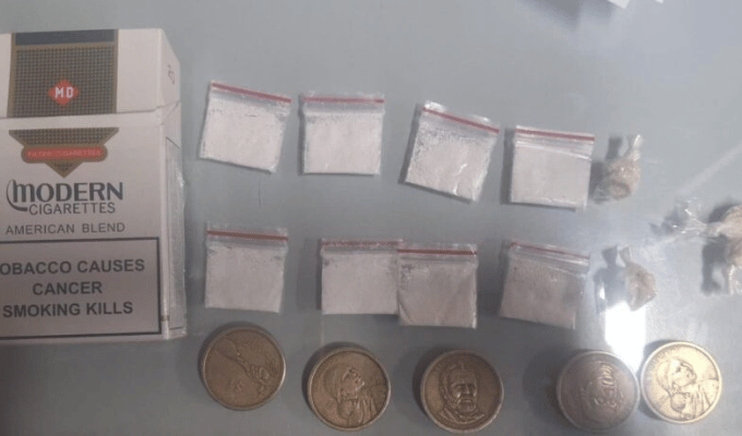 Capturan a seis personas con cientos de dosis de droga en Tungurahua