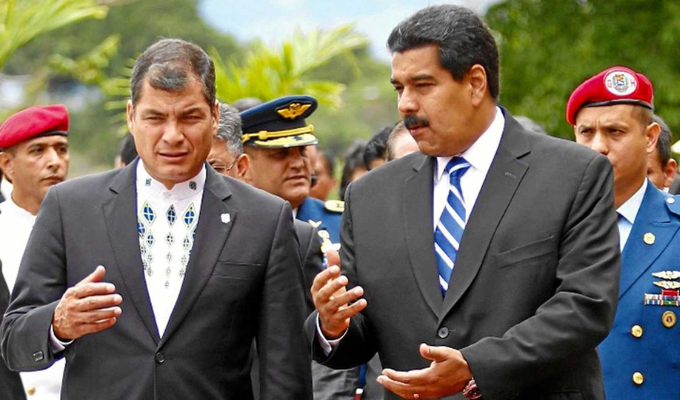 Rafael Correa apoya a Maduro: "Demuestren que hubo fraude"