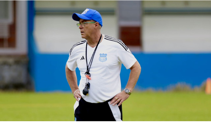 Jorge Célico asumió como DT de Emelec con optimismo.