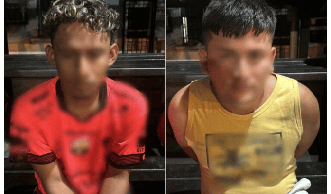 Dos sujetos fueron detenidos con armas y municiones en Yaguachi