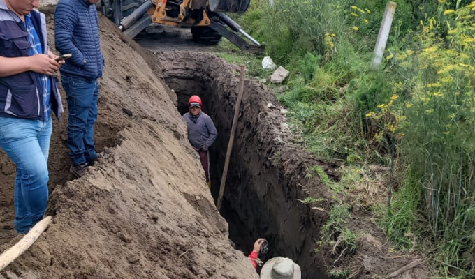 918 familias se beneficiarán con el sistema de riego en Tungurahua