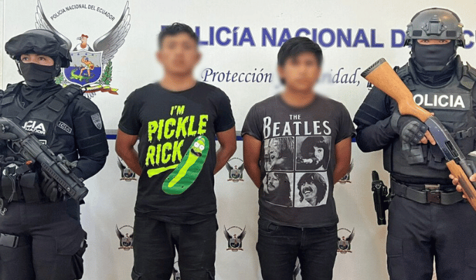 Detuvieron a dos sujetos con explosivos y droga en Bolívar