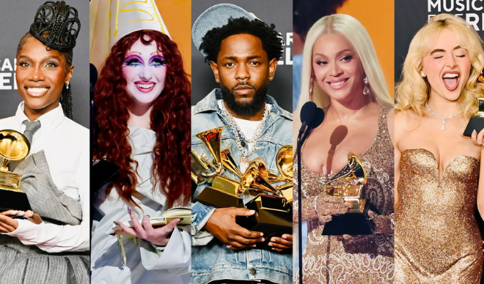 Grammy 2025: Lista completa de ganadores en todas las categorías