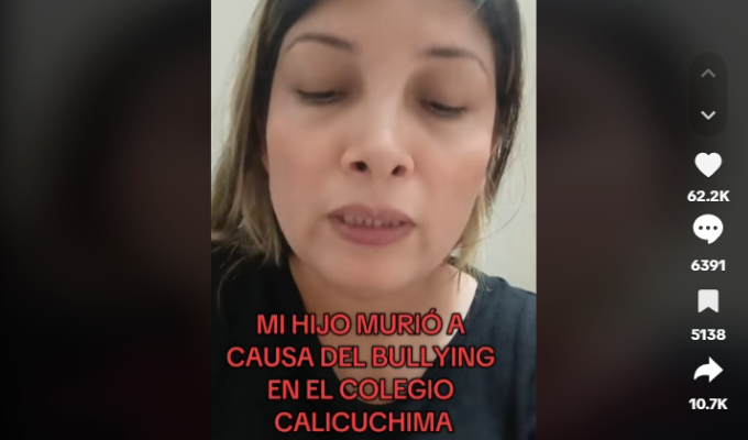 Caso de bullying en Guayaquil: madre exige justicia