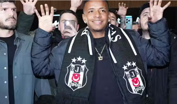 Arroyo, nuevo '10' del Besiktas, promete magia