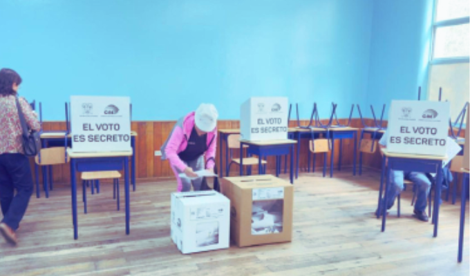 Ecuador votó con normalidad en las elecciones 2025