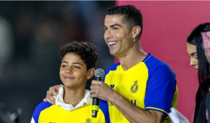 CR7 sueña con compartir cancha con su hijo de 14 años
