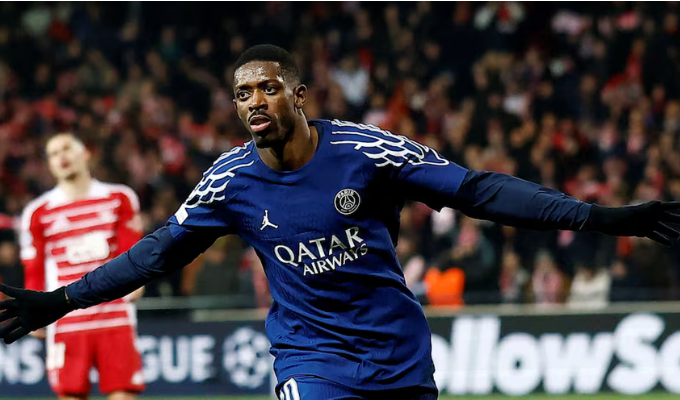 PSG aplastó 3-0 al Brest y acaricia los octavos de Champions
