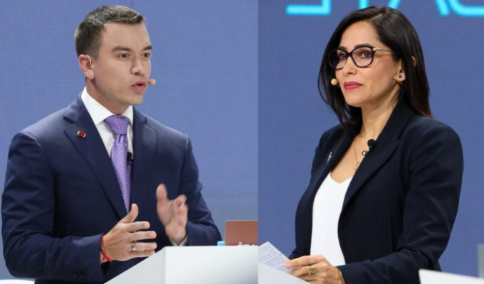 Noboa denunció amenazas de grupos armados en elecciones