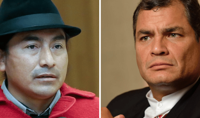Expresidente y la CONAIE: más enfrentamientos que acuerdos