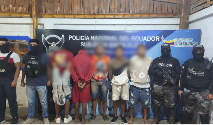 Policía rescató a secuestrado y detuvo a cinco sospechosos