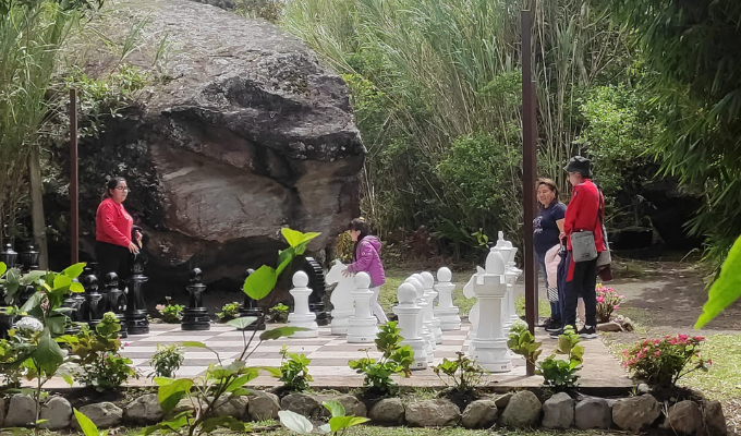 Torneo de Ajedrez inaugura juegos didácticos en Parque de la Familia