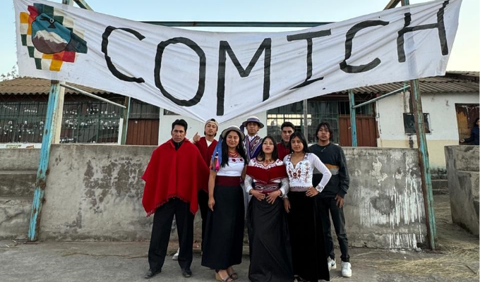 ¡Movimiento indígena de Chimborazo le da la espalda a Luisa González!