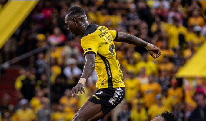 Janner Corozo le dio el triunfo a Barcelona SC ante Mushuc Runa.