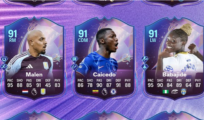 ¡Moisés Caicedo al nivel de Mbappé en FC 25! de EA Sports.