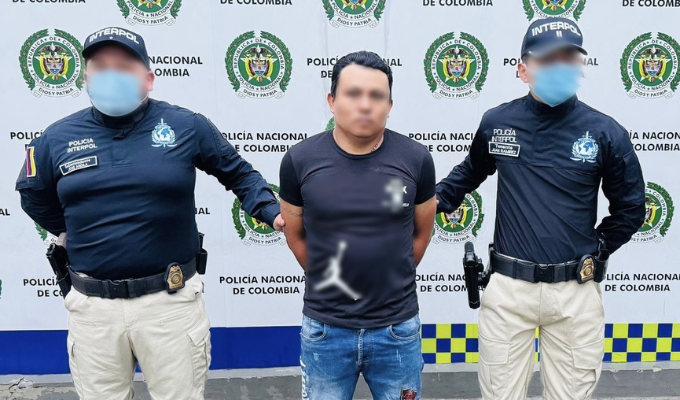 Cae en Colombia ecuatoriano de Los Lobos buscado por Interpol
